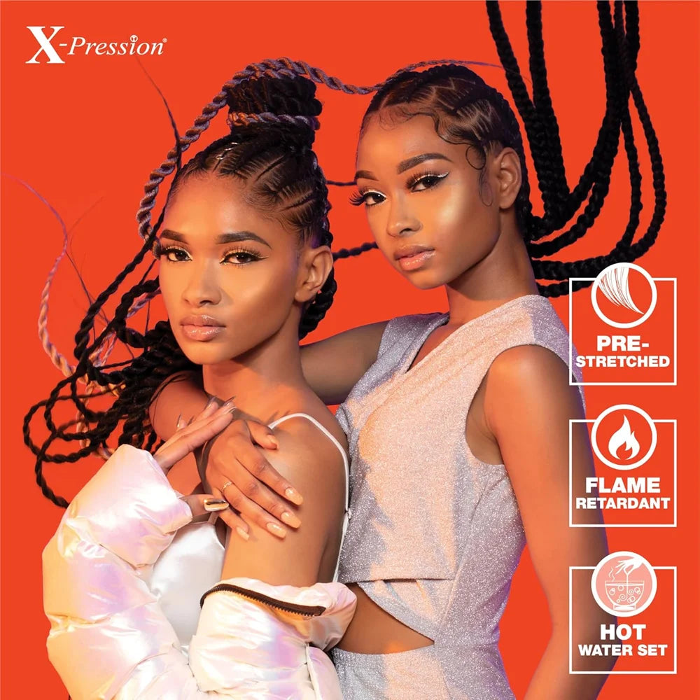 SENSATIONNEL 4X X-Pression Pre-Stretched Braid 38″
