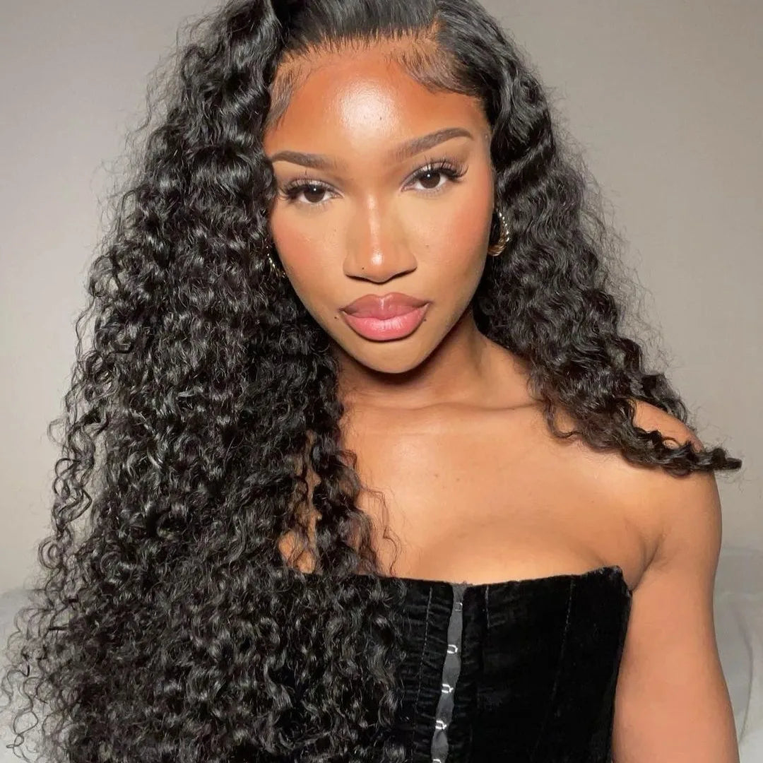 30 40 Inch Curly Human Hair Loose Bundles 100% Brazilian